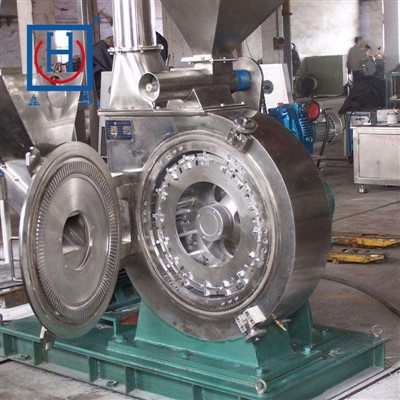 軟脆性繊維状材料用粉砕機